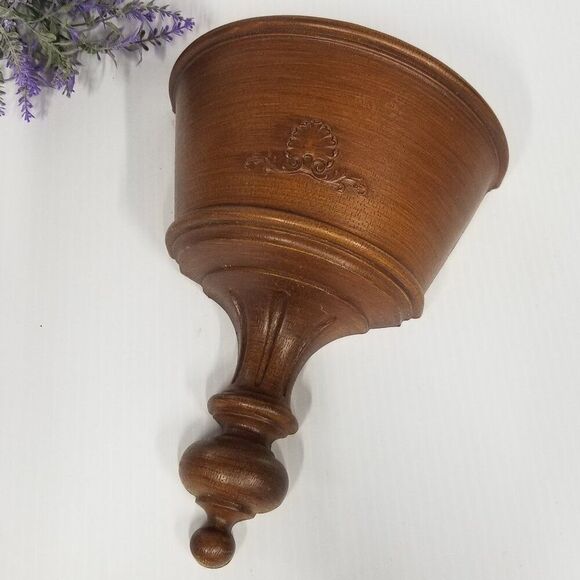 Homco Other - Vintage Homco Wall Pocket Flower Vase